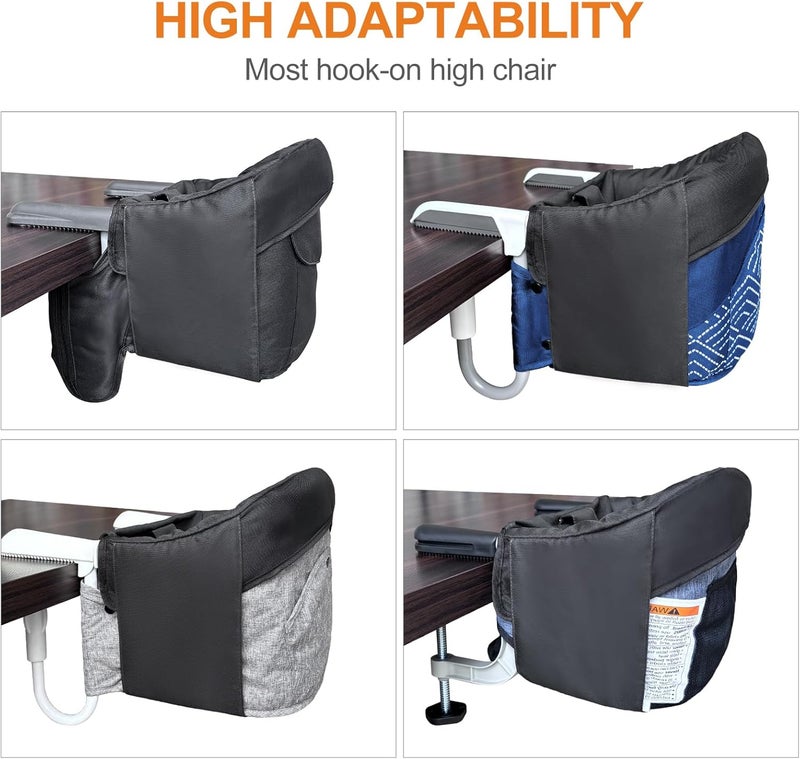 MTWML Cover Compatible for Inglesina Fast Table Chair,Washable Liner for Most Hook On High Chairs,Versatile Clip On High Chairs Accessory,Sturdy and Durable(Excluding The Chair) - Image 2
